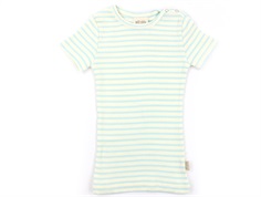 Petit Piao t-shirt starlight blue/eggnog striber